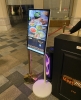 dubai sign display stand crowed control Q stands  Barrier and Queue Up Control System. Queue Up Stand - Crowd control barriers aka Q Stand are sold as portable folding free standing raffle box suggection box feedbak box acrylic products